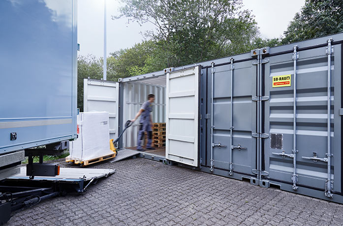 Reservierung Lagerbox